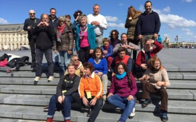 Journée internationale du Rire au miroir d&rsquo;eau à Bordeaux